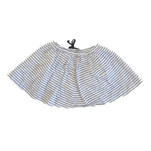 Egg Girls Blue Stripe Skirt size: 5T